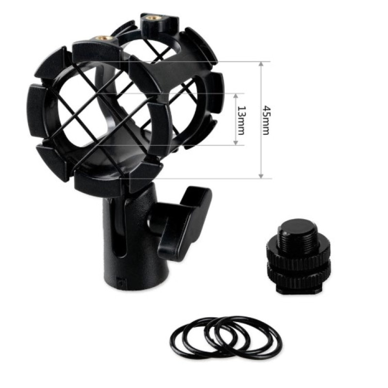 SMALLRIG Universal Microphone Shock Mount Adapter 1859