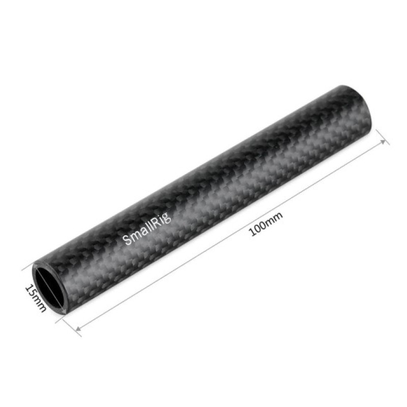 SMALLRIG 15mm Carbon Fiber Rod (4’’, pair) 1871