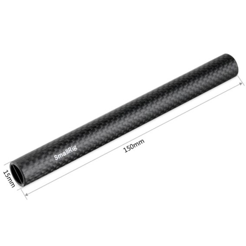 SMALLRIG 15mm Carbon Fiber Rod (6’’, pair) 1872