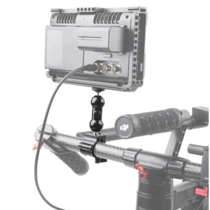 SMALLRIG Double Ballhead with 25mm Rod Clamp for DJI Ronin M/Ronin MX/Freefly MOVI 1878