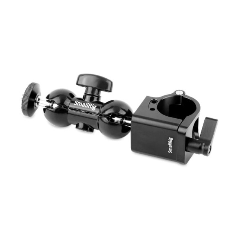 SMALLRIG Double Ballhead with 25mm Rod Clamp for DJI Ronin M/Ronin MX/Freefly MOVI 1878