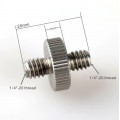 SMALLRIG Multi-function Double Head Stud with 1/4" to 1/4" thread 1879