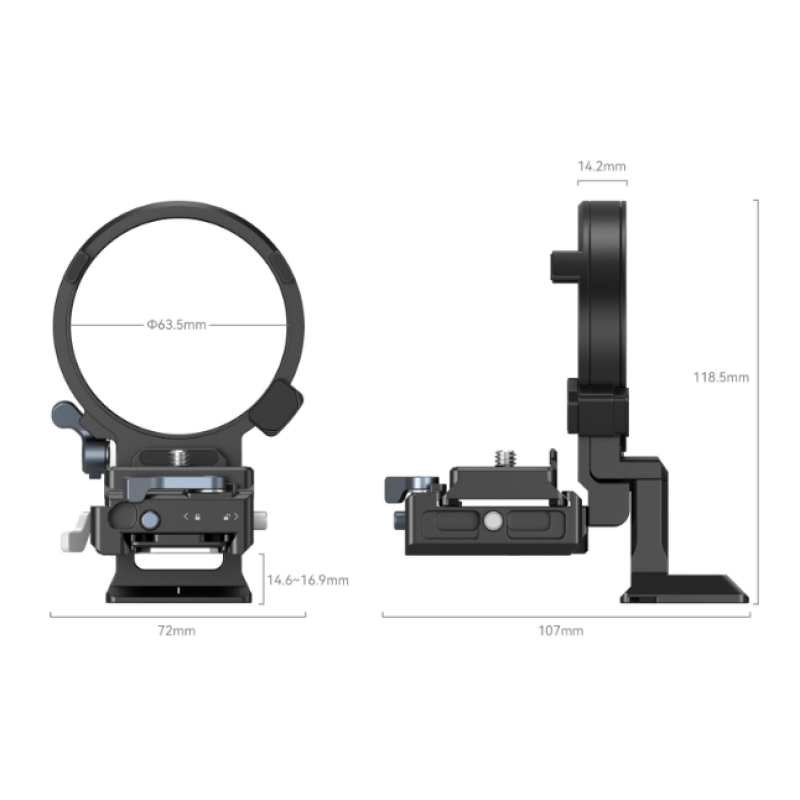 SmallRig Rotatable Horizontal-to-Vertical Mount Plate Kit for Sony Alpha 1 / Alpha 7 / Alpha 9 / FX Series (4244)