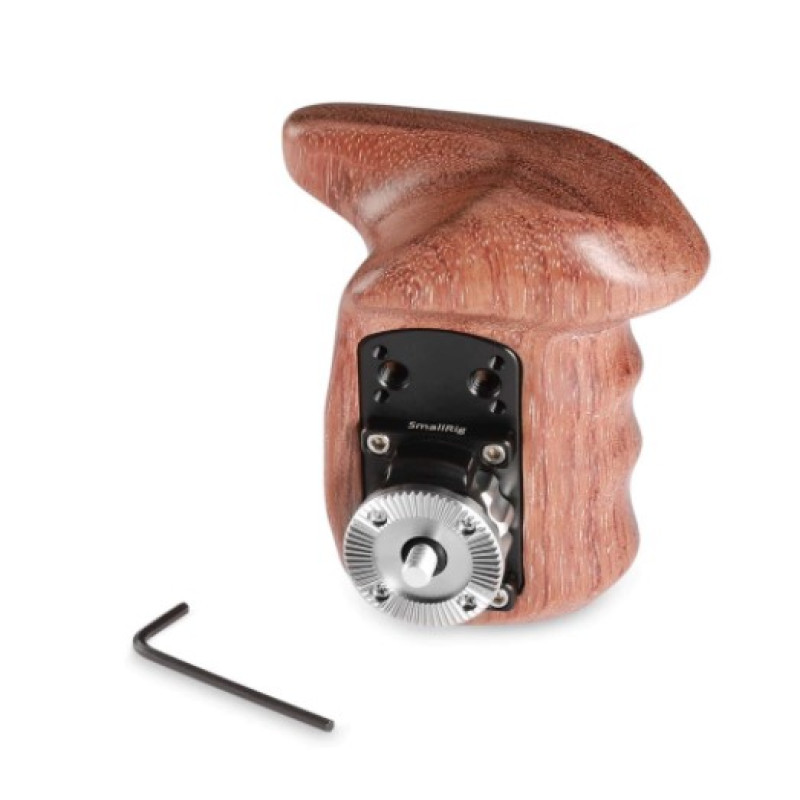 SmallRig Left Side Wooden Grip with Arri Rosette 1891