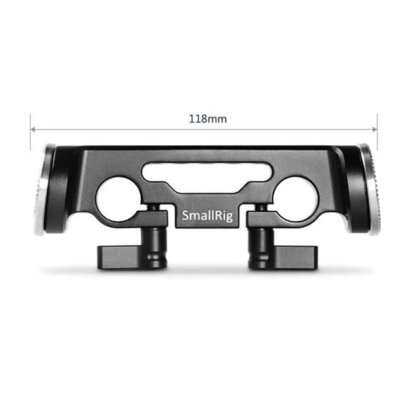 SMALLRIG 15mm Rod Clamp with ARRI Rosette 1898