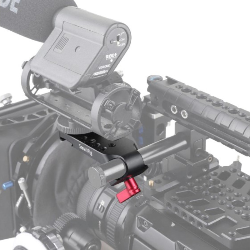 SMALLRIG Mini Mounting Plate w/ Single 15mm Rod Clamp 1906