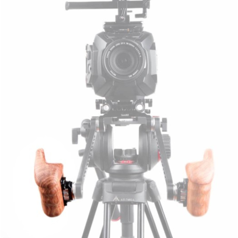 SmallRig Right Side Wooden Grip with Arri Rosette 1941
