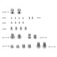 SMALLRIG MB2734 SCREW SET
