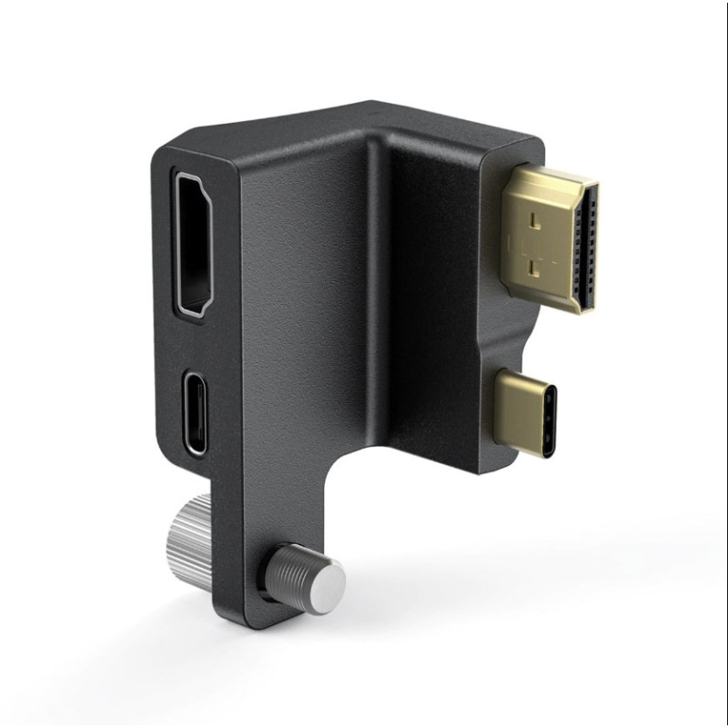 SmallRig HDMI & Type-C Right-Angle Adapter for BMPCC 4K & 6K Camera Cage AAA2700