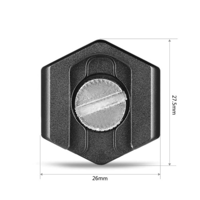 SmallRig Arri Locating Pin to Cold Shoe Adapter 1967