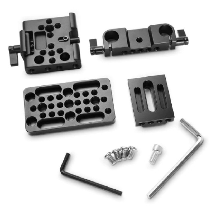 SmallRig Baseplate (Manfrotto) with 15mm Dual Rod Clamp 1990