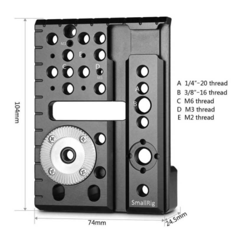 SmallRig Left Side Plate for Red Scarlet-W/Weapon/Epic-W 1997