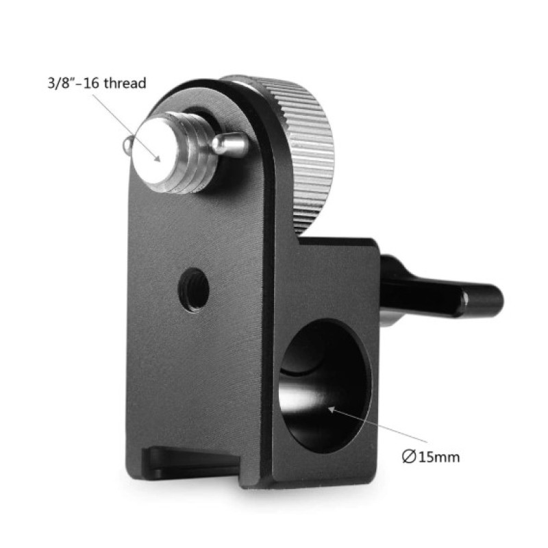 SmallRig 15mm Clamp with ARRI Accessory Mount 3/8’’-16 Hole 2001