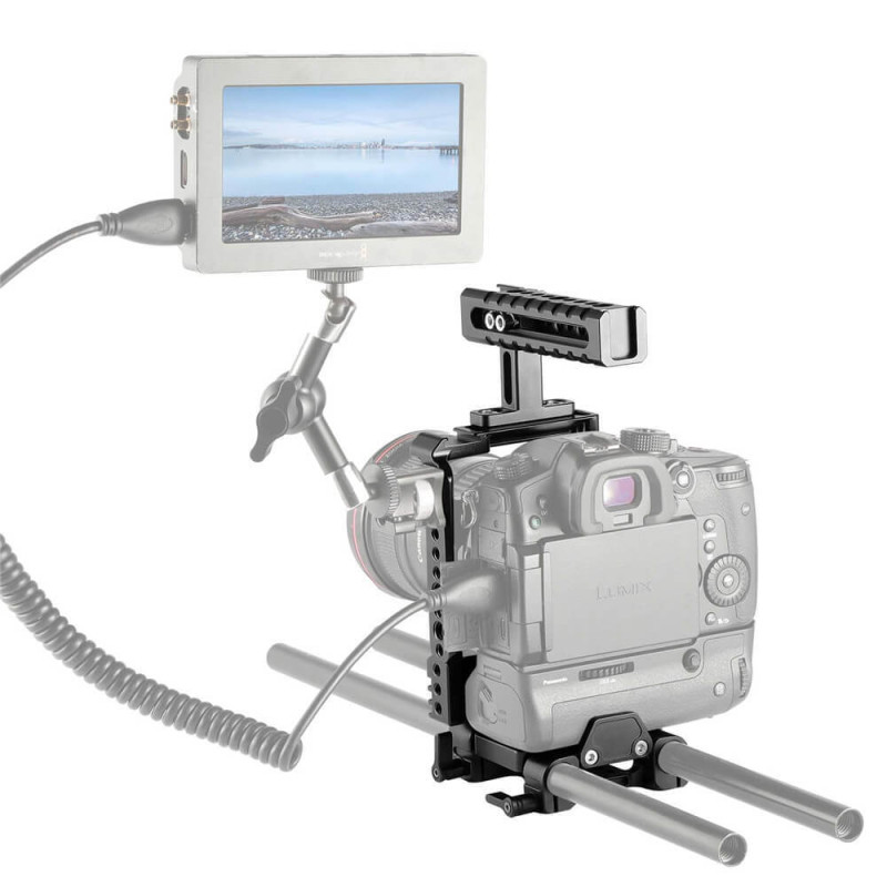 SmallRig Professional Half-cage Kit for Panasonic Lumix GH5 with Battery Grip 2025