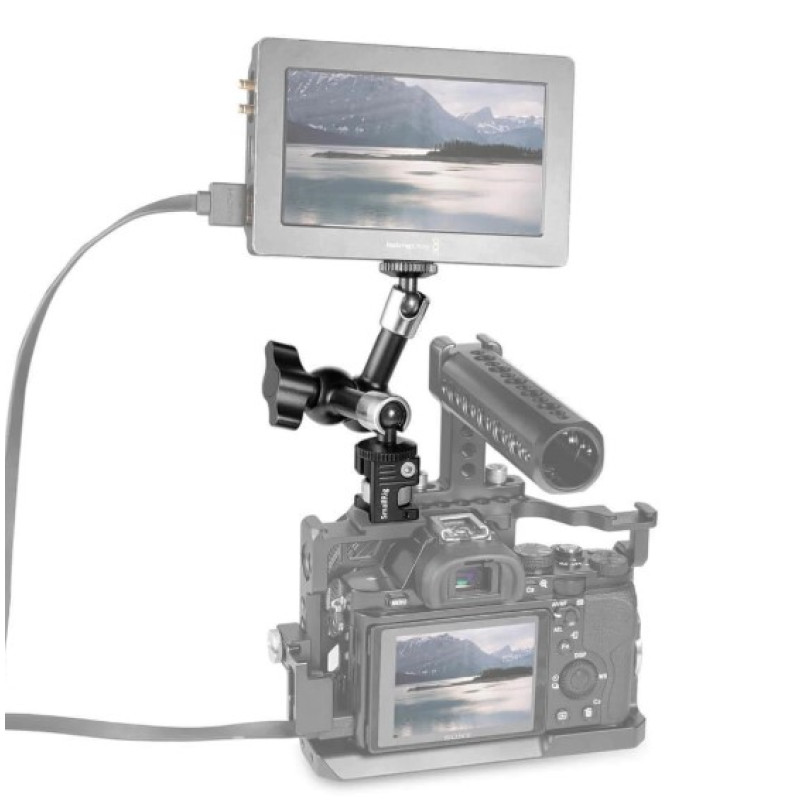 SmallRig Magic Arm with Anti-rotation Magic Arm Adapter 2026
