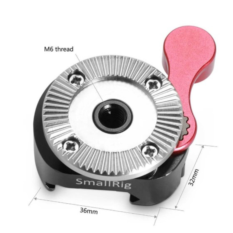 SmallRig NATO Clamp to Arri Rosette 2046