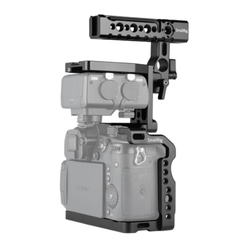 SmallRig Cage with Helmet Kit for Panasonic Lumix GH5/DMW-XLR1 2052