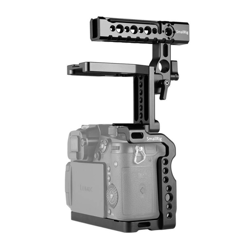 SmallRig Cage with Helmet Kit for Panasonic Lumix GH5/DMW-XLR1 2052