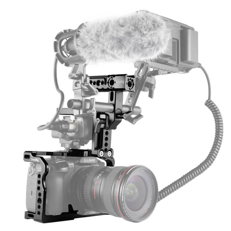 SmallRig Cage with Helmet Kit for Panasonic Lumix GH5/DMW-XLR1 2052