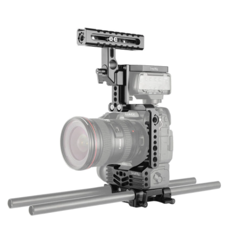 SmallRig Ultimate Half-cage Kit for Panasonic Lumix GH5 with Battery Grip 2067