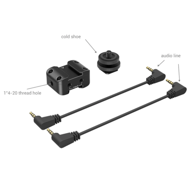 Тримач SmallRig 2996 Two-in-one Bracket for wireless microphone 2996