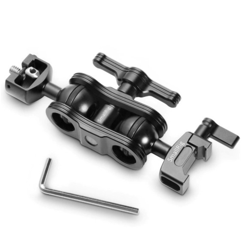 SmallRig Articulating Arm with Screw Ballhead and NATO Clamp Ballhead 2071