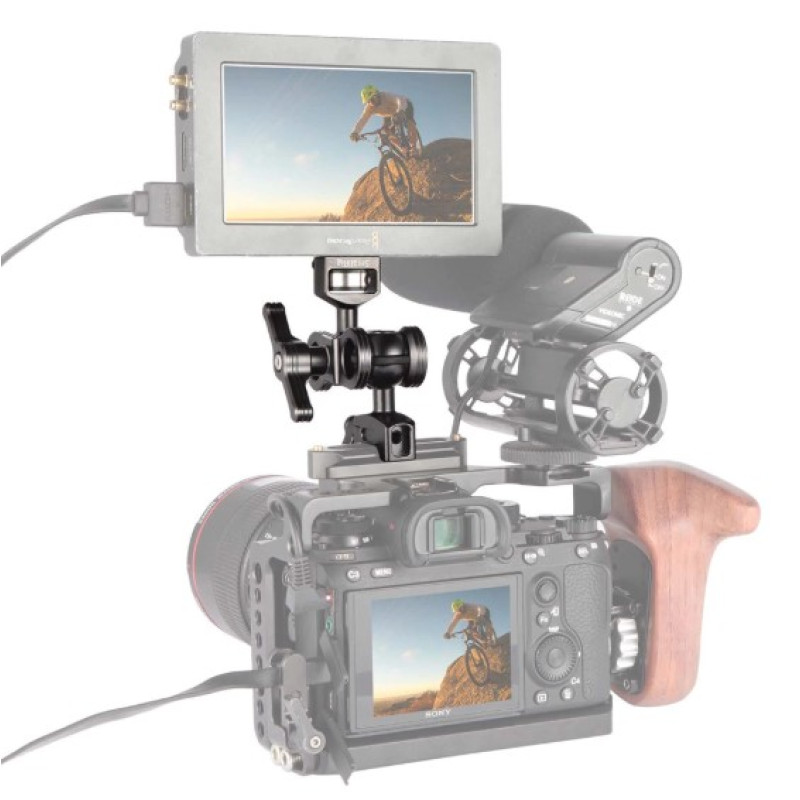 SmallRig Articulating Arm with Screw Ballhead and NATO Clamp Ballhead 2071
