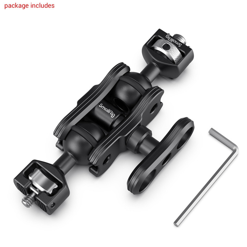 Крепление SmallRig Magic Arm with Double Ballheads(Arri locating Pins and 1/4’’ Screw) 2115C