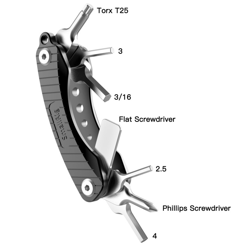 Набір викруток SmallRig Folding Screwdriver Kit Blade (AAK2363)