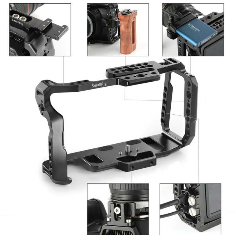 SmallRig Cage for Blackmagic Design Pocket Cinema Camera 4K 2203