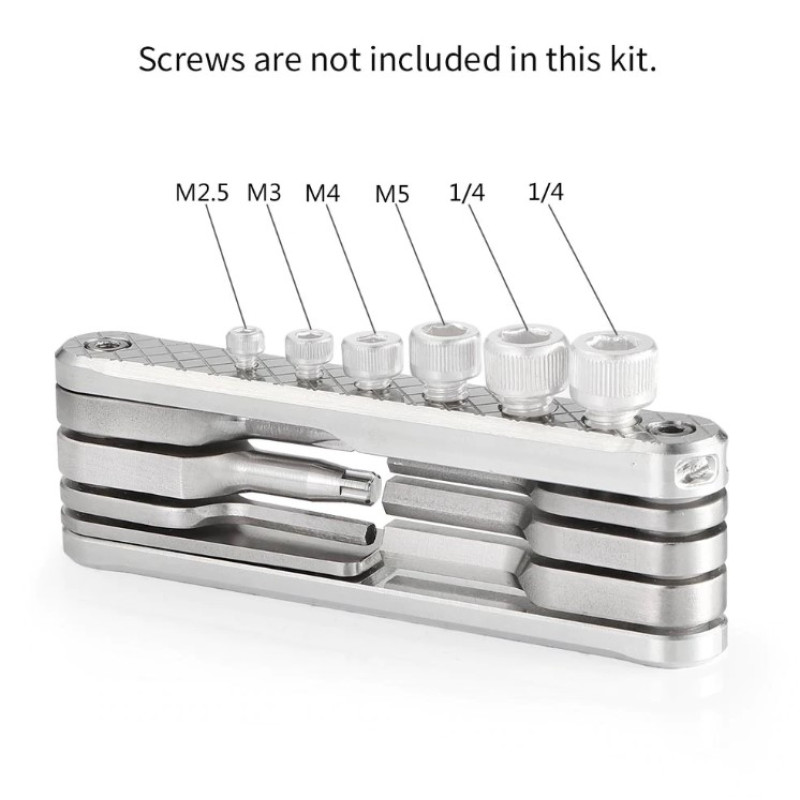 SmallRig Folding Tool Set with Screwdrivers and Wrenches 2213
