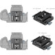 Площадка SmallRig Universal LWS Baseplate with Dual 15mm Rod Clamp 3357
