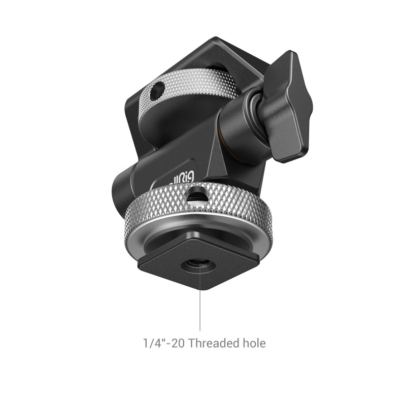 Аксесуар SmallRig Swivel and Tilt Adjustable Monitor Mount with Cold Shoe Mount 2905B