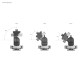 Аксесуар SmallRig Swivel and Tilt Adjustable Monitor Mount with Cold Shoe Mount 2905B