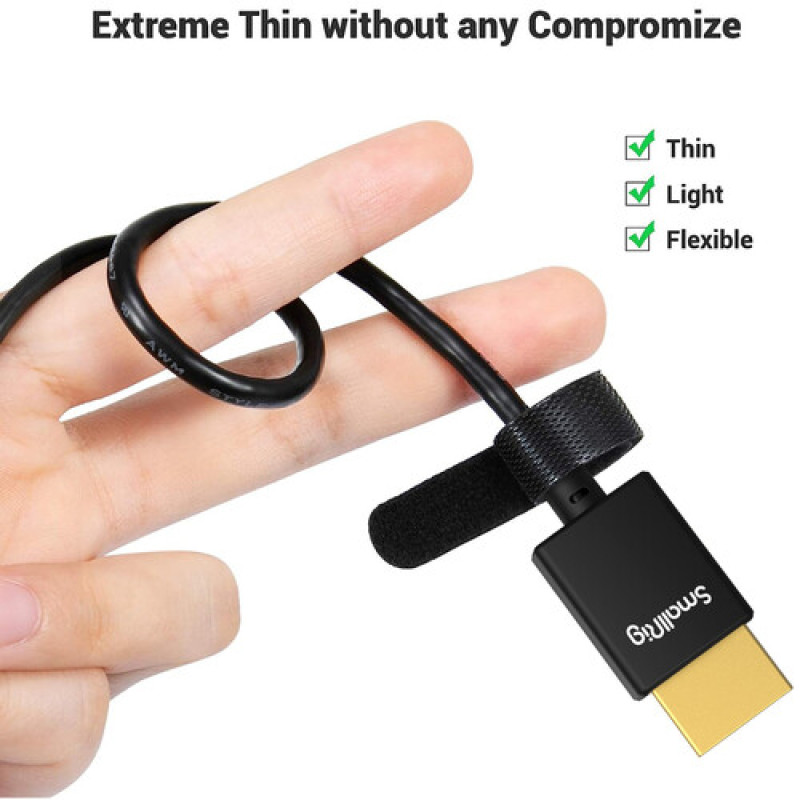 Провод SmallRig Ultra Slim 4K HDMI Cable 35cm 2956B (2956B)