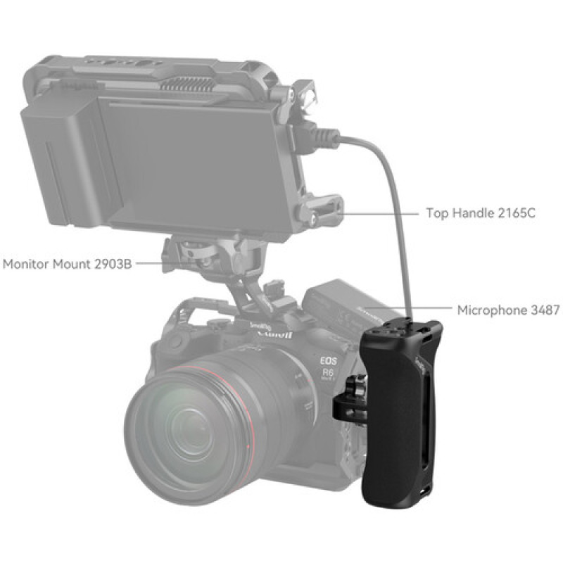 Бокова ручка SmallRig Side Handle with 1/4"-20 Screws 4015