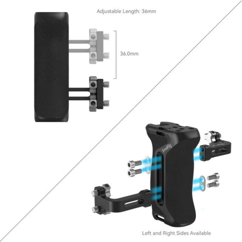 Бокова ручка SmallRig Side Handle with 1/4"-20 Screws 4015
