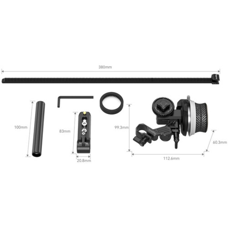 Аксесуар SmallRig Mini Follow Focus 3010C