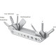 Аксесуар SmallRig Folding Tool Set with Screwdrivers and Wrenches AAK2213D