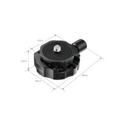 SmallRig Tripod Head Quick Switch Clamp with Plate (Small, Arca-Swiss Style) KDBC2469