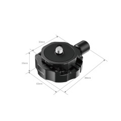 SmallRig Tripod Head Quick Switch Clamp with Plate (Small, Arca-Swiss Style) KDBC2469
