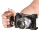 SmallRig Right Side Wooden Grip with Arri Rosette Bolt-On Mount 2083B