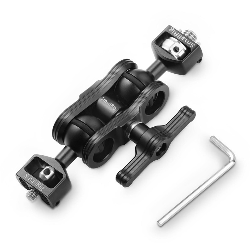 SmallRig Magic Arm with Double Ballheads( Arri locating Pins and 1/4" Screw ) 2115B