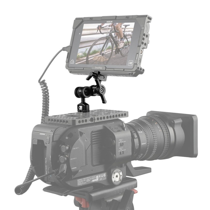SmallRig Magic Arm with Double Ballheads( Arri locating Pins and NATO Clamp) 2116B