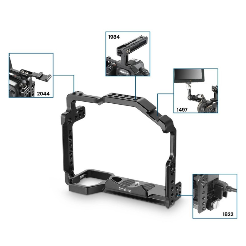 SmallRig Cage for Nikon D850 2129B