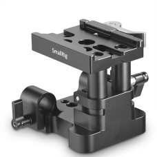 SmallRig Universal 15mm Rail Support System Baseplate (QR Plate Excluded) 2145