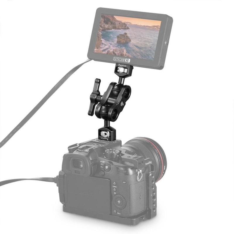 SmallRig Magic Arm with Double Ballheads (1/4" and 3/8" Screws) 2212B