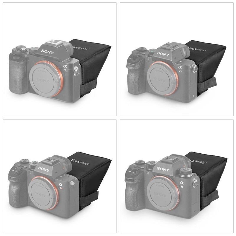 SmallRig 2215 LCD Screen Sunhood for Sony A7 A7II A7III A9 Series Cameras