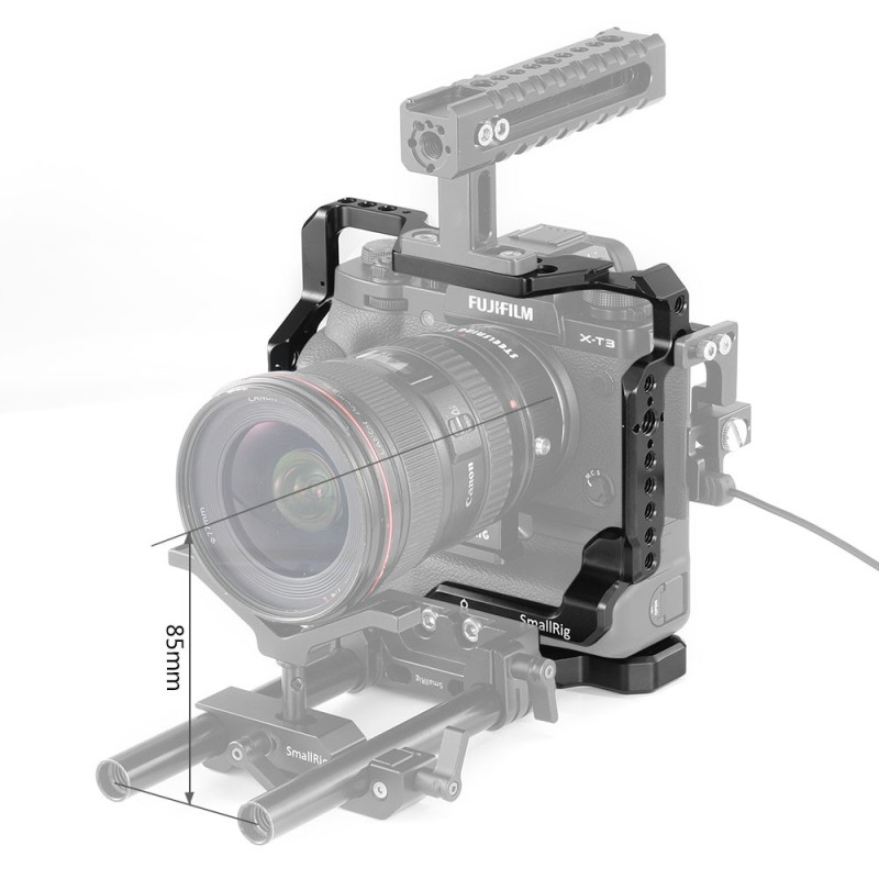 SmallRig Cage for Fujifilm X-T2 and X-T3 Camera with Battery Grip 2229