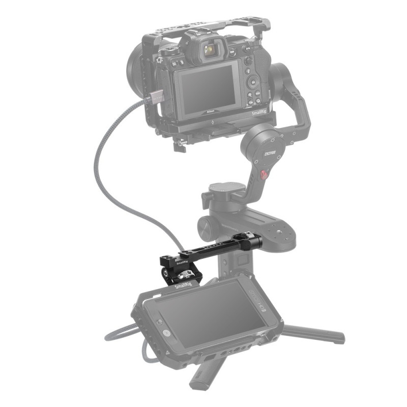 SmallRig BSE2386 Adjustable Monitor Mount for DJI Ronin-S/Ronin-SC/Zhiyun Crane 3/ Weebill Lab